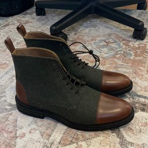 Taft Jack Boot in Green Size 11